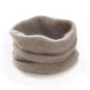100% Pure Cashmere Women's Hollow Knit Neck Gaiter Scarf - Warm, Cold Protection, Korean Style