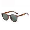 Vintage Rivet Tortoiseshell Round Sunglasses Women Men Retro Classic Green Lens Sun Glasses Male  Hombre UV400 S3821