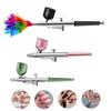 2026 New Portable Single Action Airbrush 0.3mm Nozzles Spray Gun Pen for Model Cake Nail Car Painting Beauty Inkjet