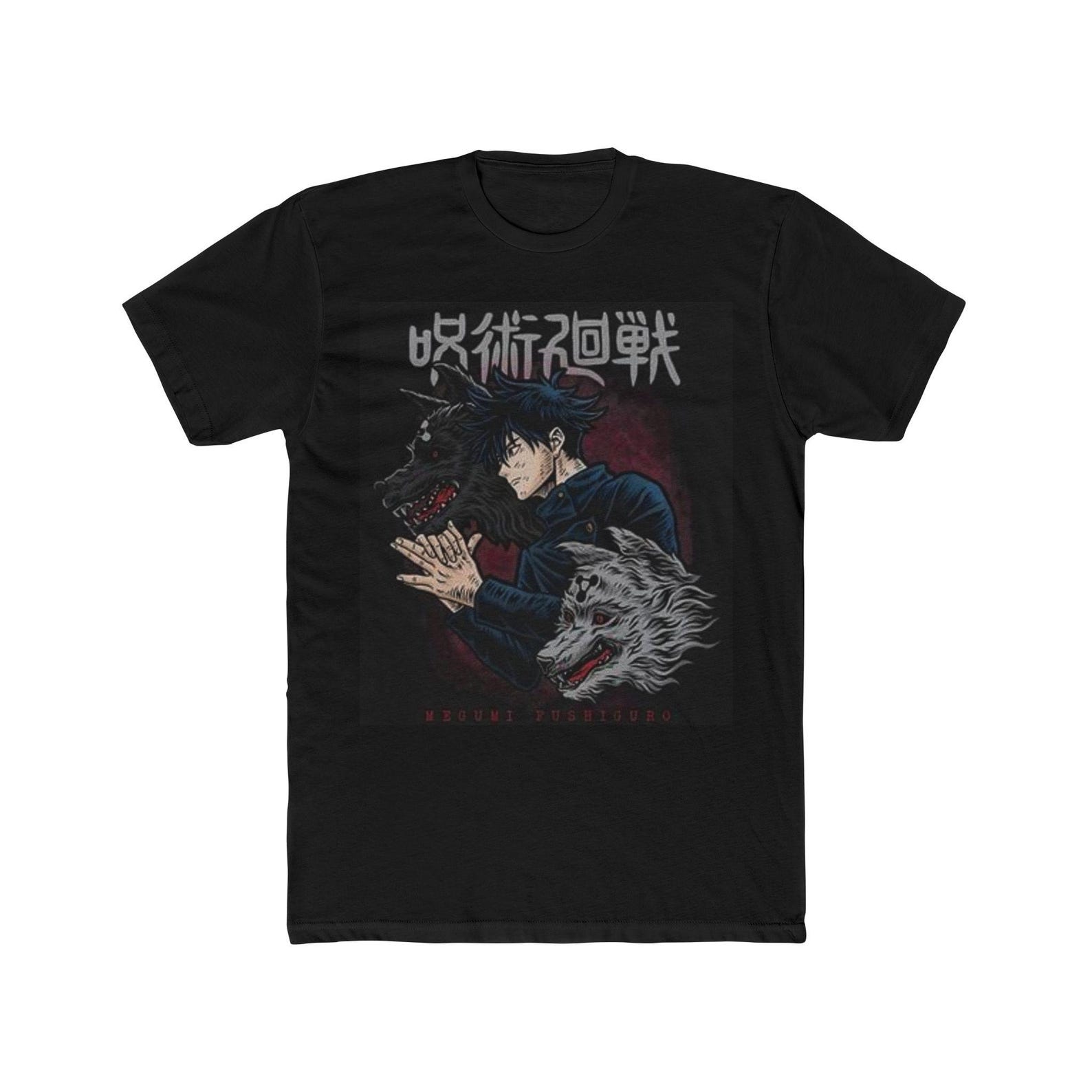 Megumi Anime - Cotton Crew Tee L