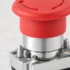 2PCS Round Head Push Button Switch Mushroom E-Stop Button for XB2-BS542/ZB2-BE102C Machine Safety