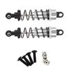 RC Front Shock Damper Fit for WLtoys K949 1 10 Remote Control Off Road Car Upgrade Parts(Silver K949 010S )
