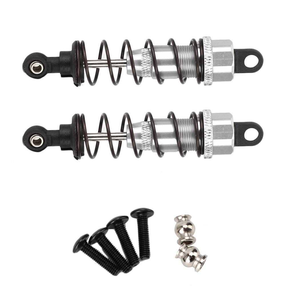 RC Front Shock Damper Fit for WLtoys K949 1 10 Remote Control Off Road Car Upgrade Parts(Silver K949 010S )