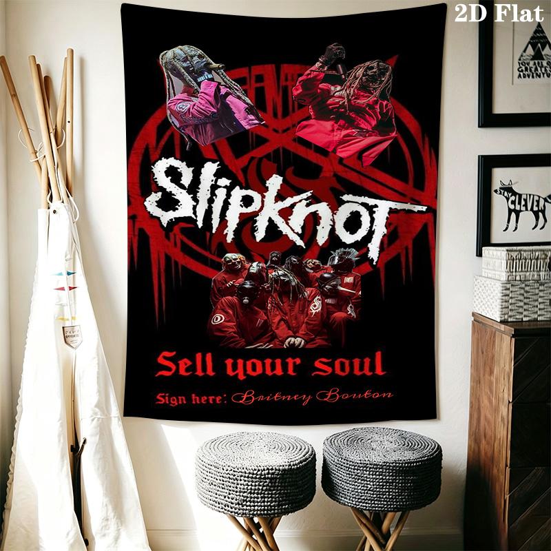Slipknot All Hope Gone Tapestry Background Cloth Wallmounted Wall Covering Decoration Background Cloth Home Decor
