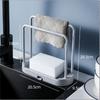 Removable Sponge Rag Holder Plastic Sink Drain Stand New Kitchen Sink Shelf  Storage Accessories