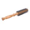 Round Curling Comb Wooden Anti Static Handle Reduces Frizz Round Styling Brush for Hair Salon Home Use Large 9.17 X