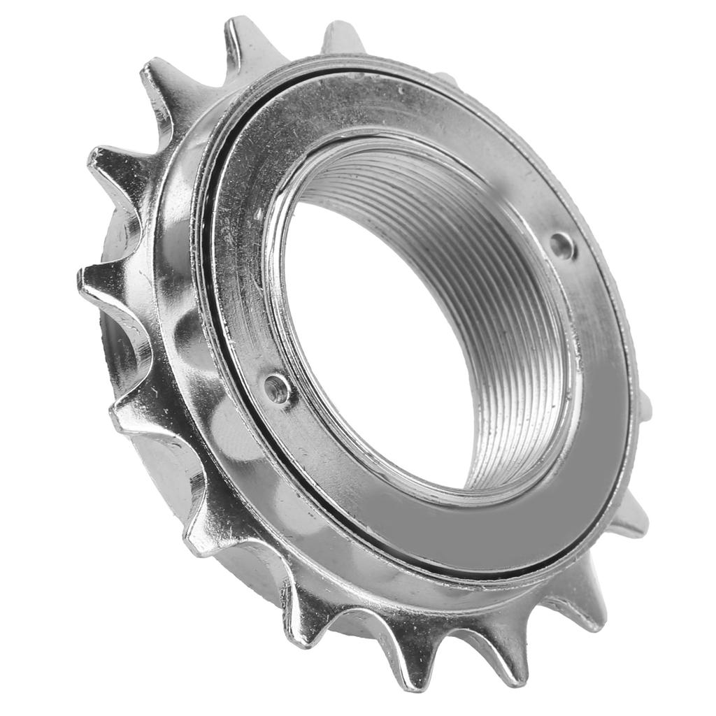 Bike Freewheel 16T Soft Sound Rotation Wear Resisting Rust Proof Durable Cycling AccessoryElectroplated Silver