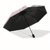 1pc Flamingo, Tropical Themed High-quality Umbrella,Automatic Opening and Closing Umbrella,Multi-functional Umbrella G0811190