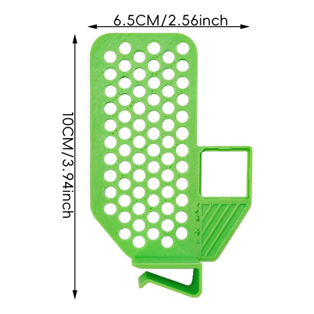 1-10PCS Adjustable Fridge Shelf Dividers Plastic Partition Board Clip Organizer for Refrigerator Door Storage Kitchen Home Use