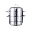 Yibo 3-Layer Stainless Steel Gas Stove Steamer Pot