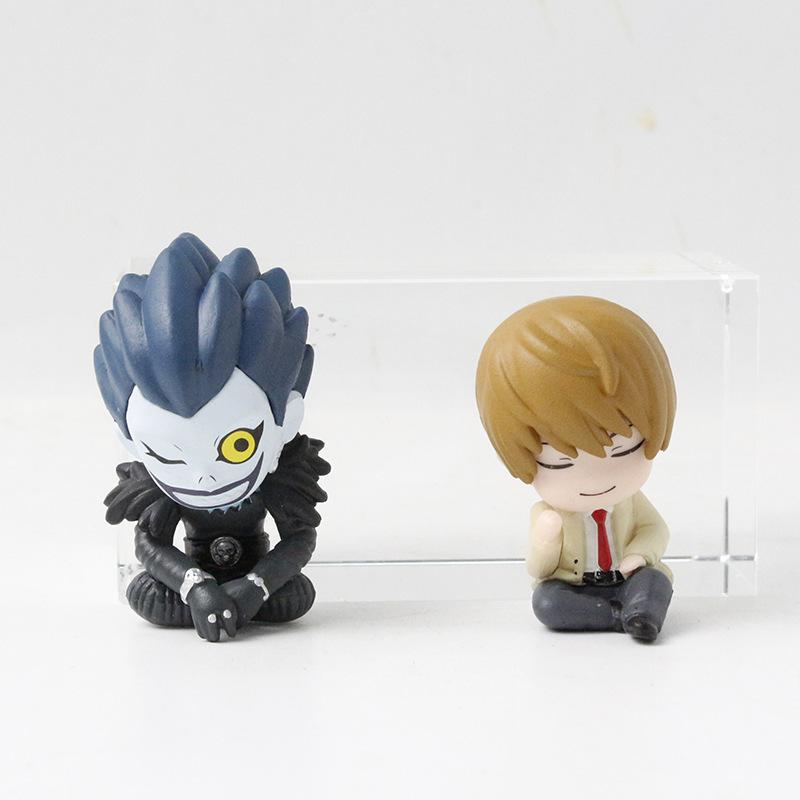 In Stock Death Note Yagami Light Mihael Keehl Anime Figures Gashapon Ornament Action Figure Model Toy Gifts