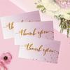 50PCS Thank You Cards Small Business Gift Cards Wedding Thank You Card HK01