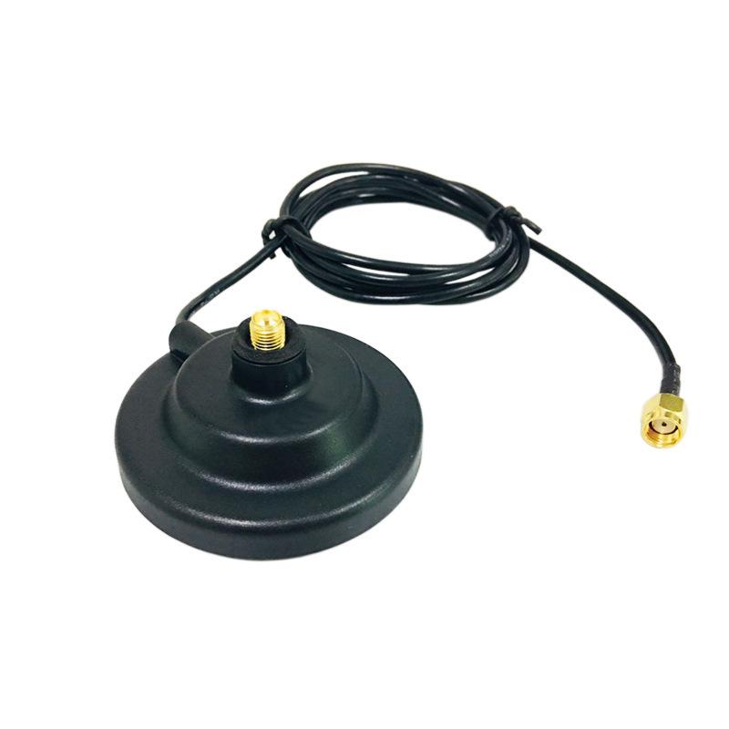 Enhanced Wireless Network Antenna Base with Suction Cup for Routers and Monitors
