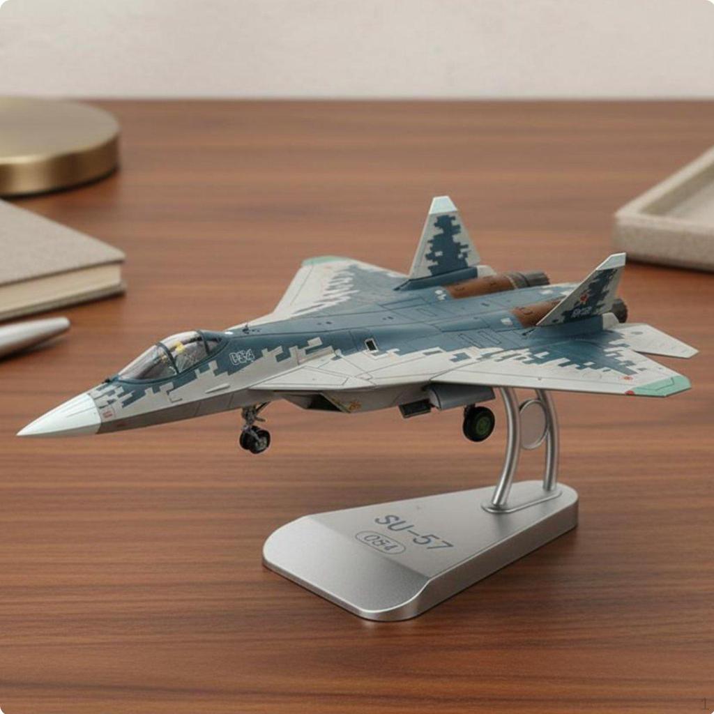 Fighter Plane Model Highly Detailed 1:72 Jet Display Stand Included Diecast Airplane