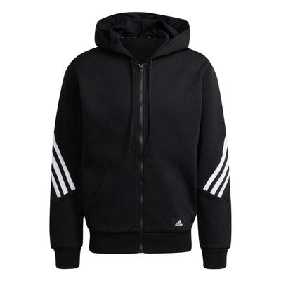 Knit Training Hoodie Jacket Men Outerwear Black H46526