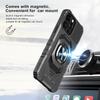 Wytrzymałe Etui Pancerne Dla Apple iPhone 11 12 13 14 15 16 17 Pro Max Magnetyczny Uchwyt Pierścieniowy Obrotowy Pełna Ochrona Telefonu Fundas Coque