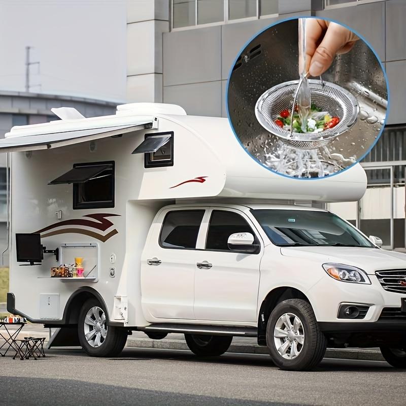 1pc/3pcs Kitchen Sink Filter Stainless Steel Thickened Universal Sewer Leak Pool Sink Residue Filter Artifact