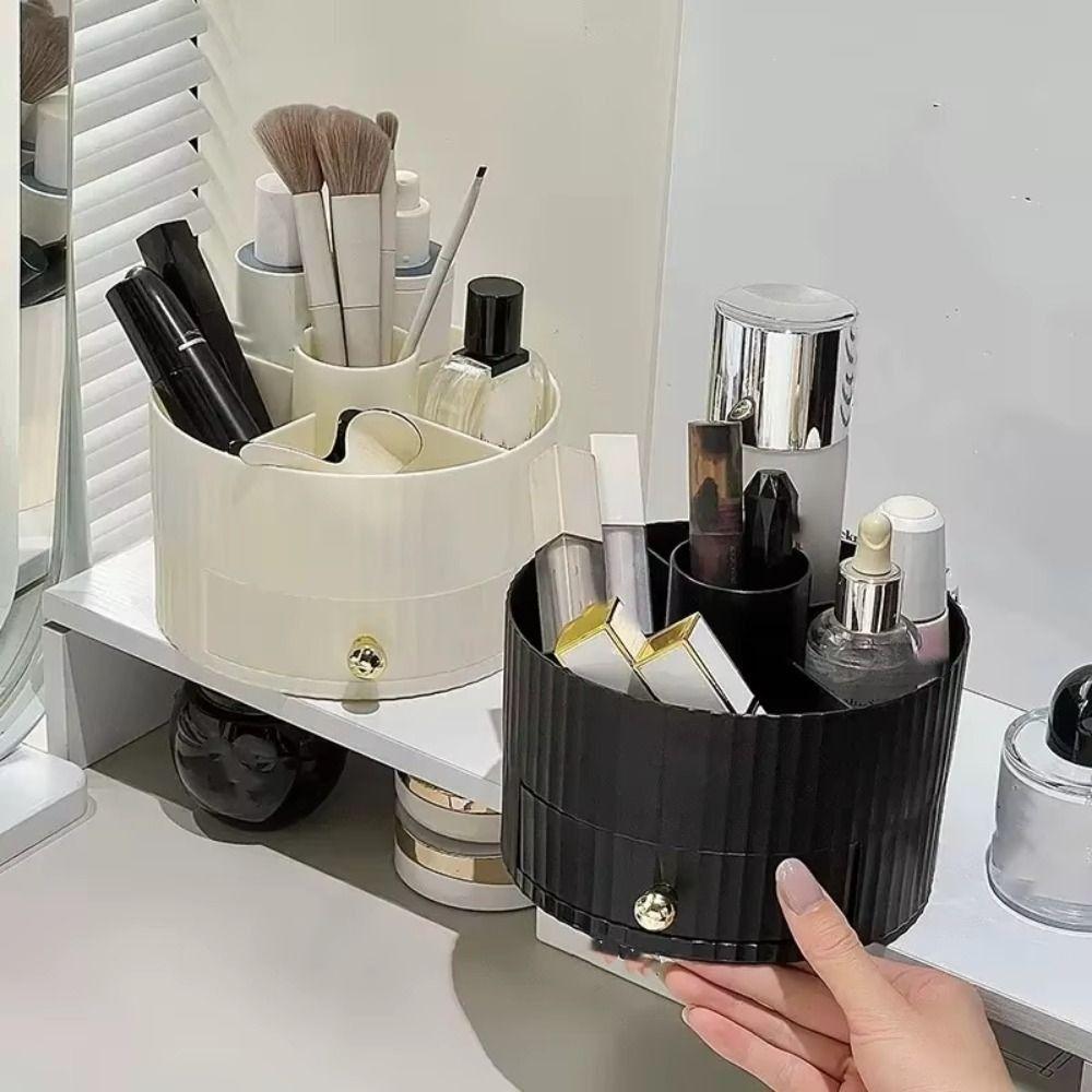 Mit Schublade Make-up-Pinsel-Organizer Große Kapazität Hautpflegeprodukt-Regal für Schminktisch