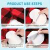 50pcs Underarm Sweat Pads, Household cleaning wipes Quick Absorbing Disposable Armpit Shields , Breathable, Non-Trace