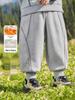 2025 European Boys' Fleece-Lined Winter Sweatpants – New Kids' Thick Sports Pants