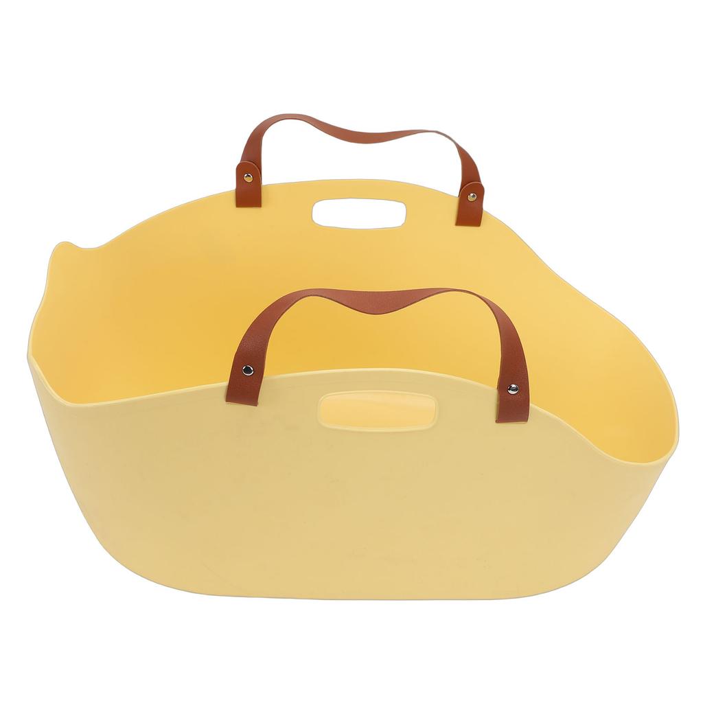 Portable Cat Litter Box Super Large Capacity   Proof Handheld Cat Litter Box Basket for Travel