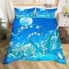Fantasy Olieverf Stijl Dekbedovertrek Set King Size Landschap Dier Beddengoed Set Kinderen Meisjes Jongens Volwassen Kamer Decoratie 3 Delen