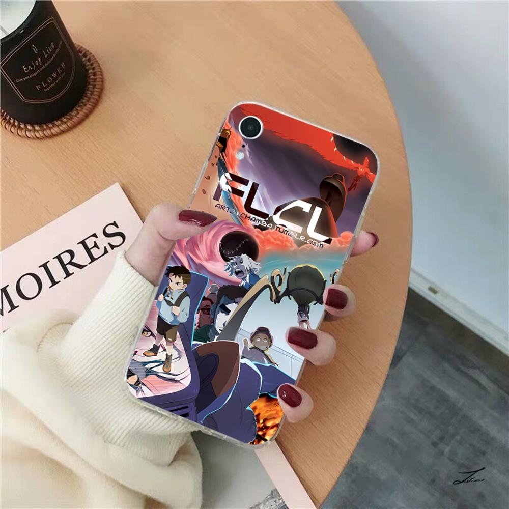 

Чехол для телефона Anime Flcl для iPhone 15 8 7 6 6S Plus X SE 2020 XR XS 14 11 12 13 Mini Pro Max iPhone 14 pro