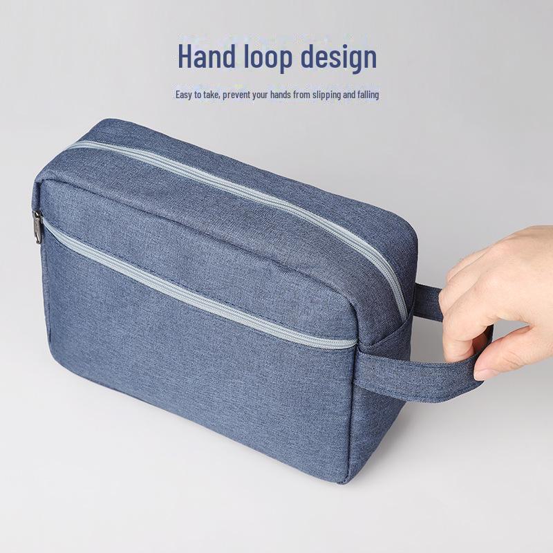 Men's Waterproof Toiletry Bag - Large Capacity, Portable, Personalized Gift Option