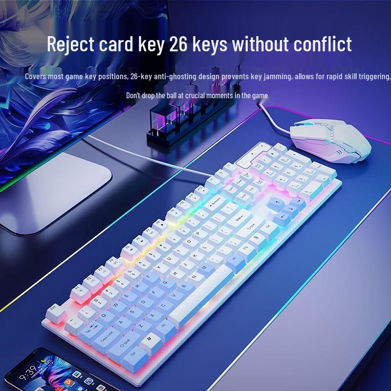 You Shi Wired Gaming Keyboard, Mouse & Headset Combo