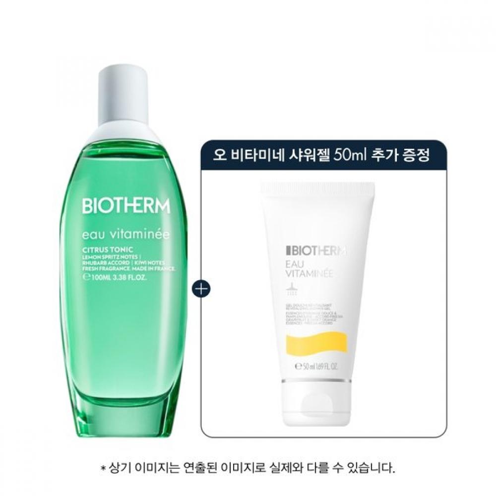 Biotherm Body Mist Citrus 100ml + Shower Gel 50ml Single option