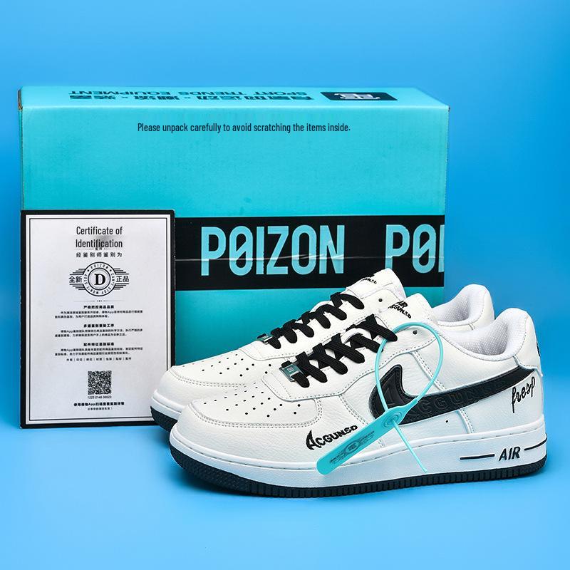 2025 Air Force 1: Men's White Sneakers, Youth & Women's Platform Casual AJ Sports Shoes