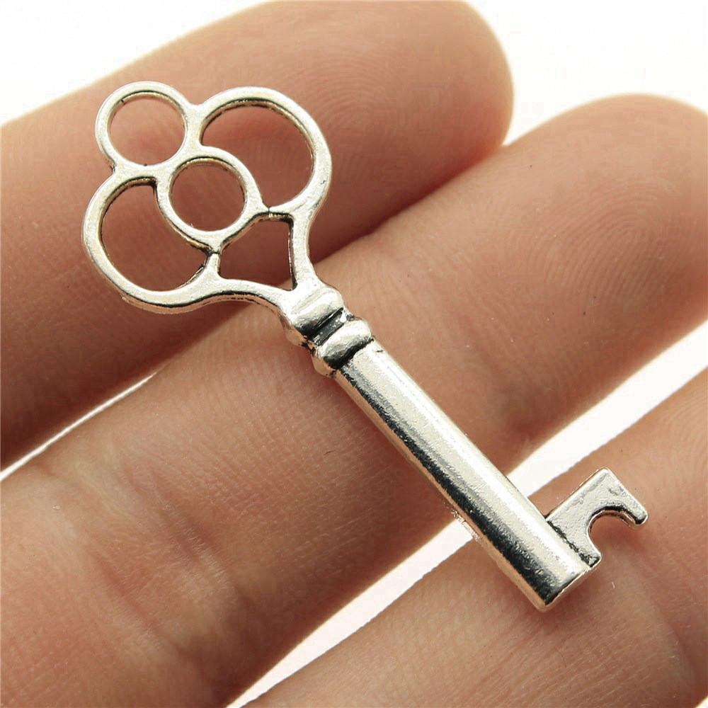 Key And Lock Charms Pendant Child Jewellery Massive Funny Art Supplies