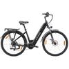 TTGO ZZ-28ST zwart/wit 250W BAFANG middenmotor+36V20AH uitneembare accu 700C * 45C inch banden Ximano 9-speed stads elektrische fiets