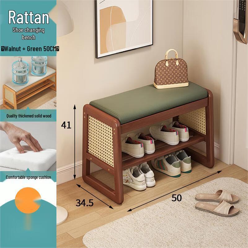 Lieve Narrow Entryway Shoe Rack with Seat