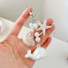 Bag Charm Ocean Pearls Shells Mobile Phone Pendants Bead Beads Mini Dolphin Bags Hanging Charm Purse Keychains Ornaments