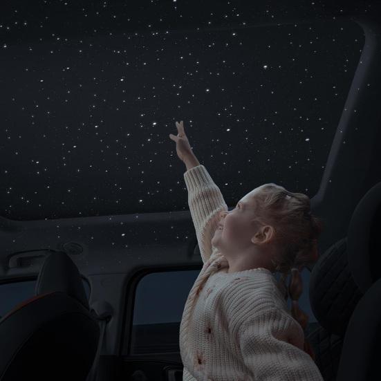 Starry Sky Projector Lamp Touch Control 2-in-1 Night Light USB Powered Adjustable Brightness Projection Light for Bedroom Car And Kids Gift