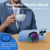 Mini Magnetic Bluetooth Speaker with RGB Lights - Portable Wireless Speaker, Phone Stand & TWS Pairing for IPhone/Android