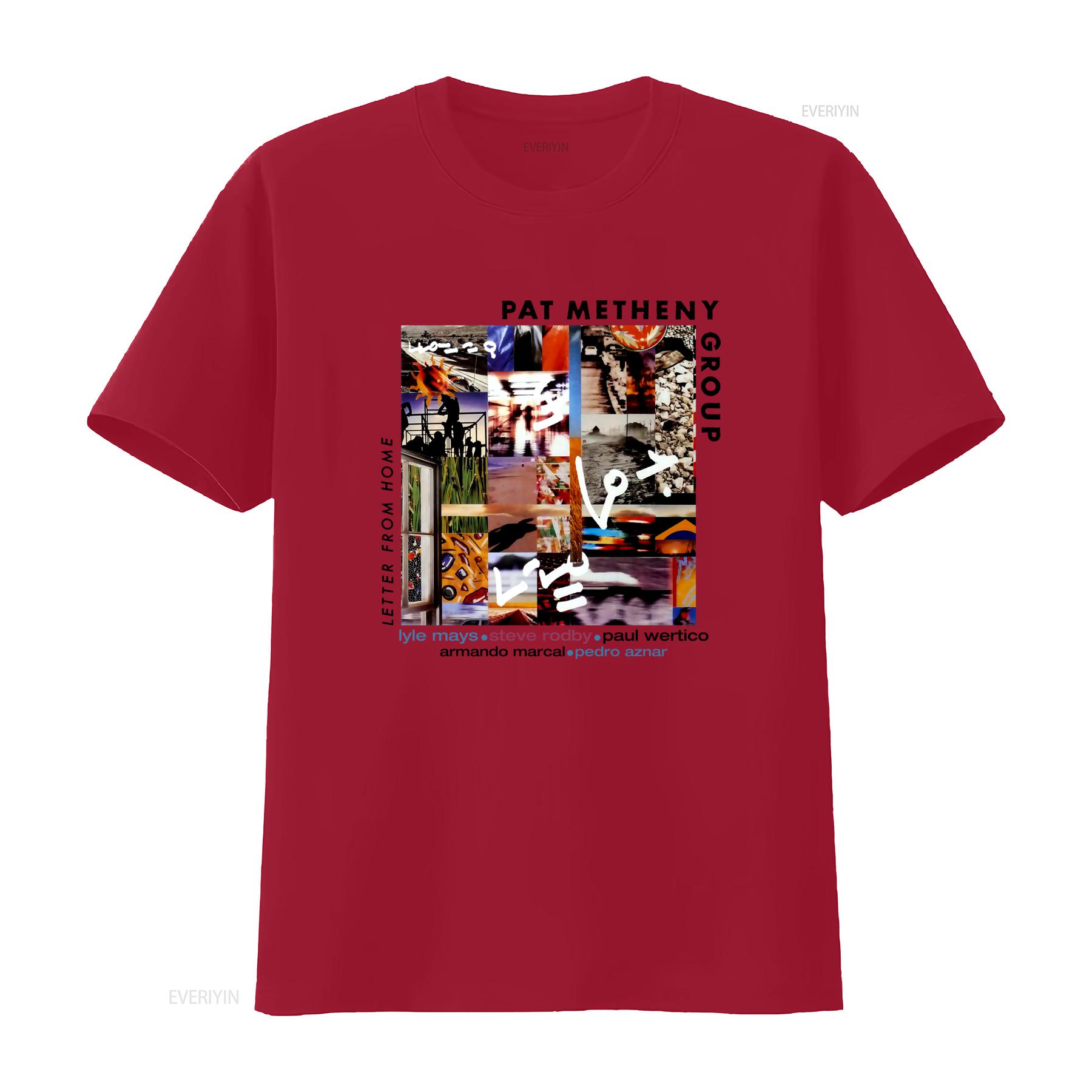 1989 Vintage Pat Metheny Group Tour Concert T Shirt Retro Style White S 2345XL vintage Washed Casual Unisex homme Soft S