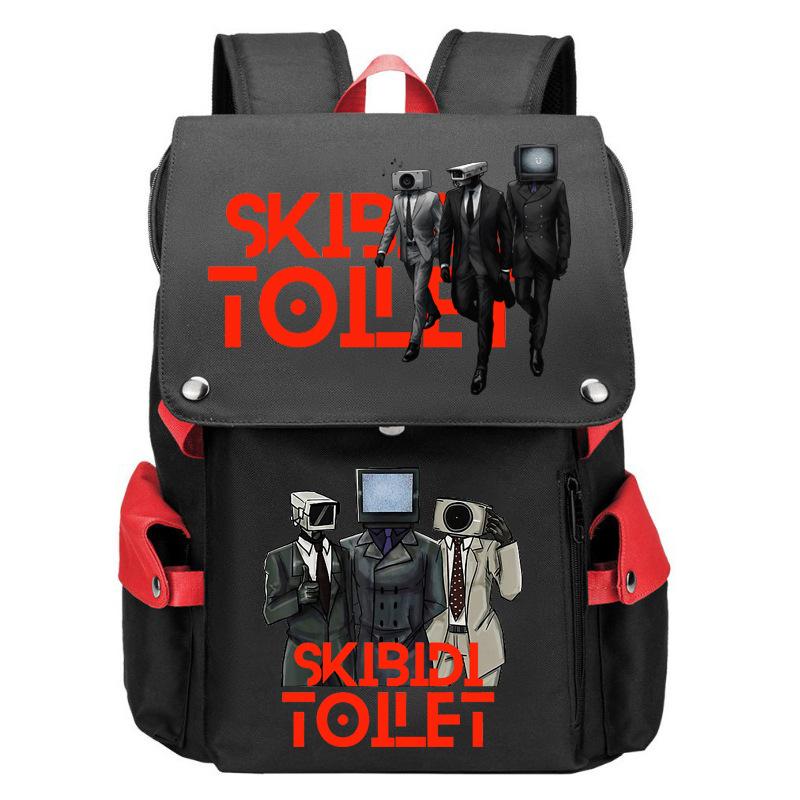 Amazon New Skibidi Toilet Man Student School Bag Children's Backpack