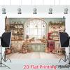 1Pcs Printing Size Options Decoration Background Winter Backdrop Decorations For Photo Studio Photo Booth Christams Party