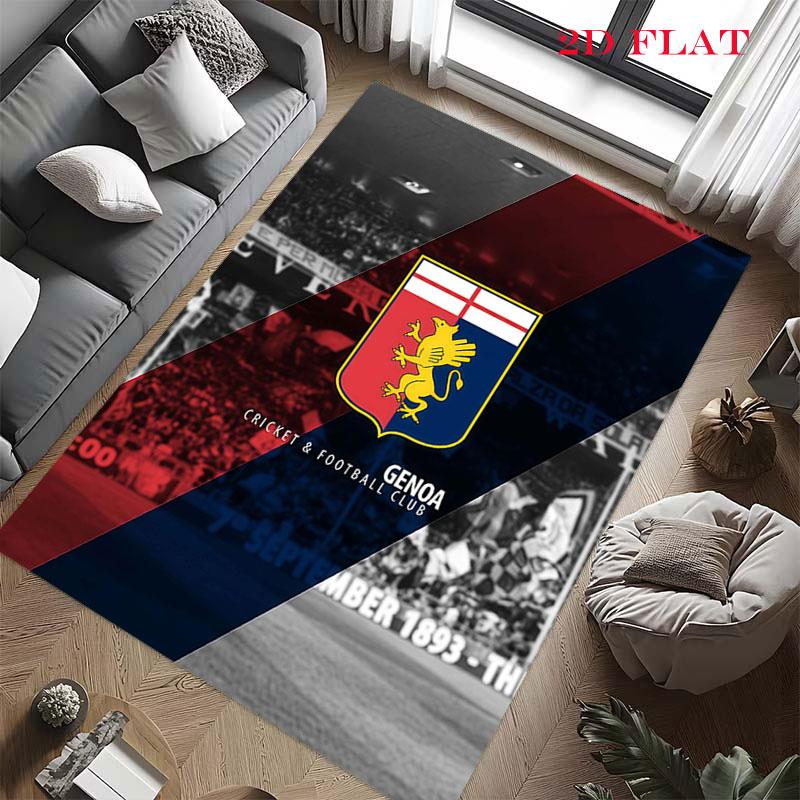 Genoa Poster Carpet Rug for Living Room Bedroom Home Sofa Decoration,Kids play Nonslip Floor Mat