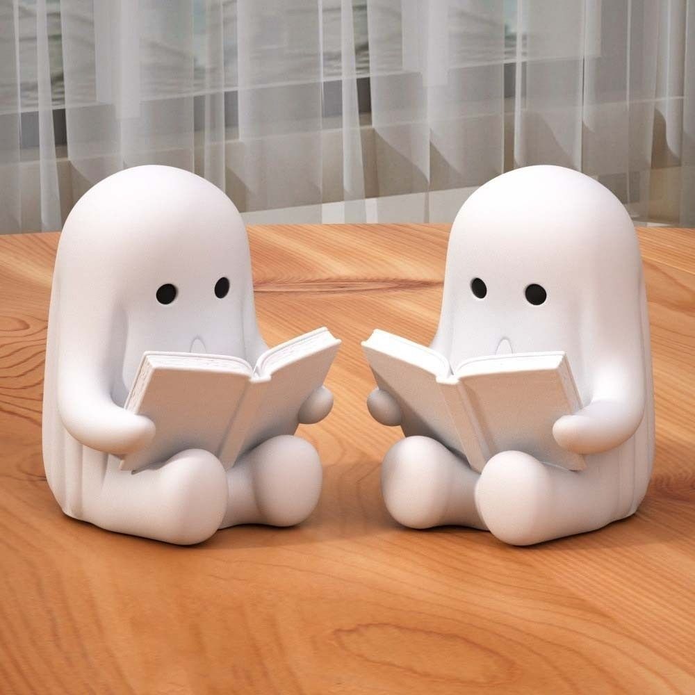 Statues Crafts Cute Ghost Ornament Collectible Desktop Figurine Bedroom Office