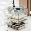 Papers Rack A4 File Storage Tray Desktop Organizer File Organizer Stackable File Rack  Receipt