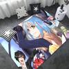 Ich wurde als Schleim wiedergeboren Anime Bodenteppich Nordischer Stil Heim Fußmatte Badezimmer-WC Matten Schlafzimmer Hotel Dekor Matte