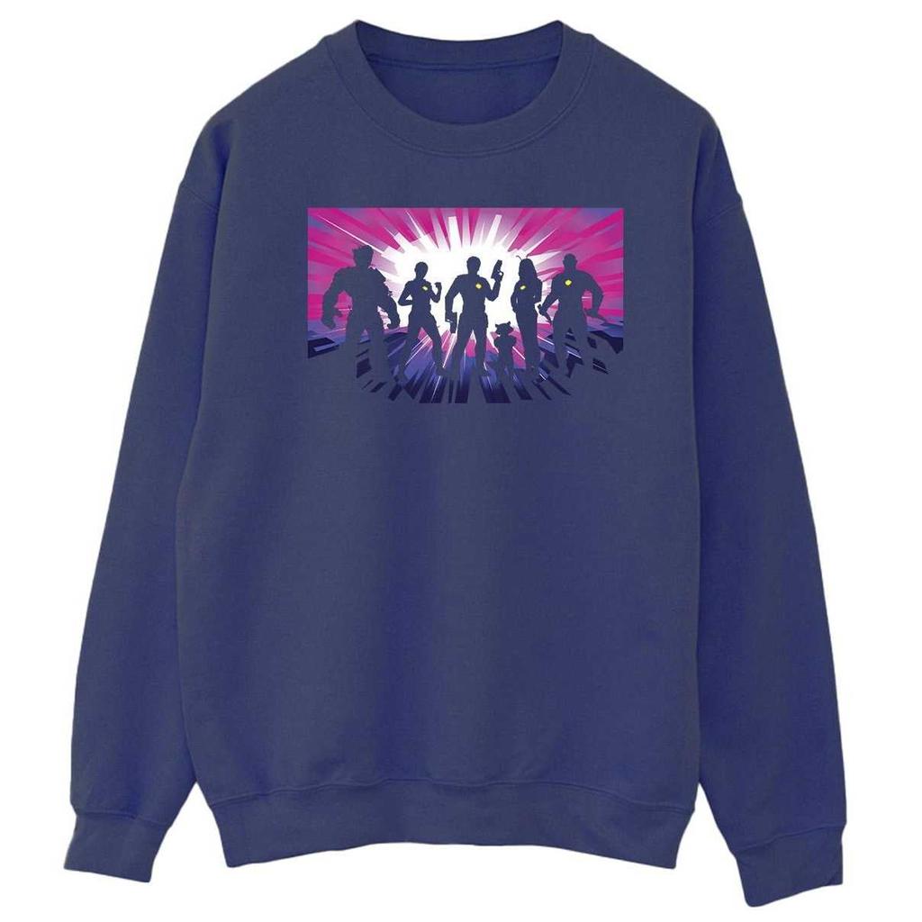 Guardians Of The Galaxy Volume 3 Mens Silhouette Cut Out Sweatshirt