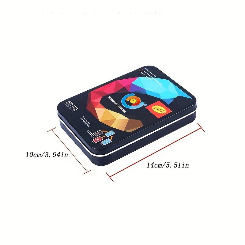 1 Box Playing Cards and Dice Set 9 Six Sided Count Dice for Board Game Recreation