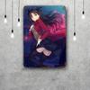 rin tohsaka Decor Vintage Metal Signs Tin Signs Captain Poster Decor for Bar Pub Club Man Cave Wall Decoration
