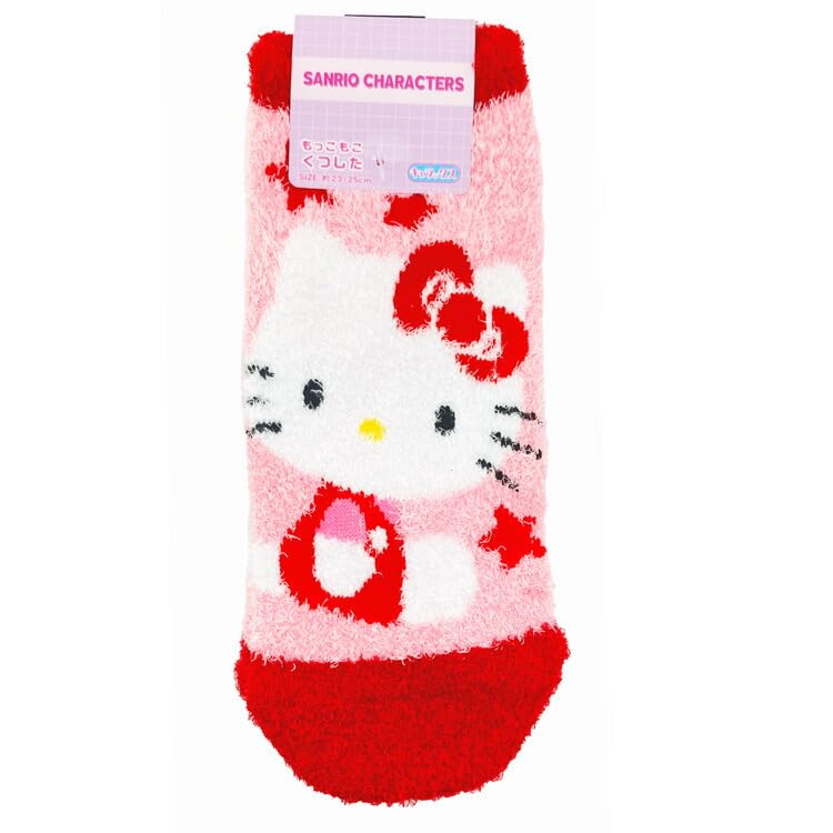 

Носки Small Planet Hello Kitty Fluffy Socks Star 096696 Зимняя вещь SANRIO Sanrio Женская