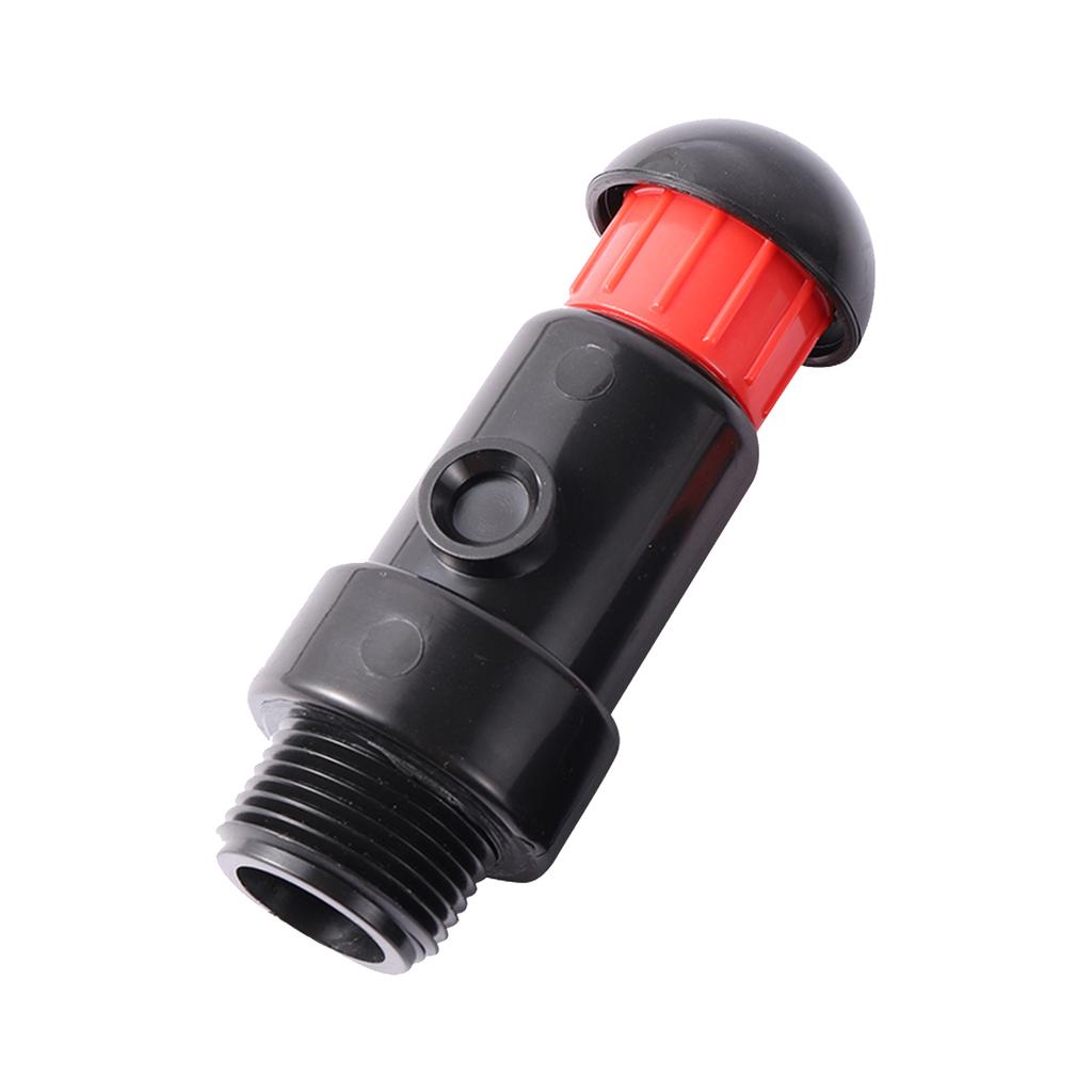 Automatic Exhaust Valve Inlet 1", 3/4" Male Inlet and Exhaust Valve Pipe Fitting Alarm Valve Agricultural Tools