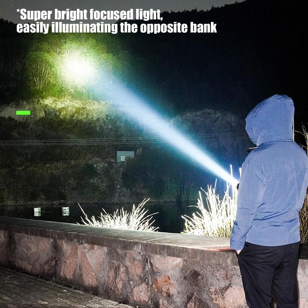 Rechargeable Mini Flashlight Multi-Purpose Bright LED Light with Magnetic Base & Clip for Camping, Hiking, Work, Car Repair